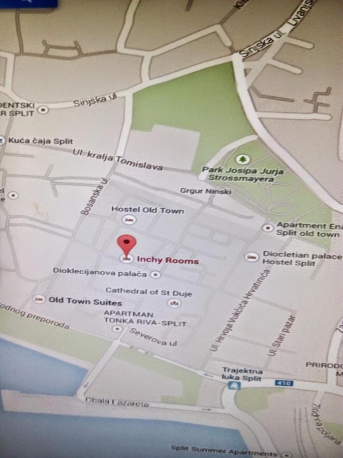 Inchy Accommodation - In The Center Of Diocletian'S Palace Split Exterior foto